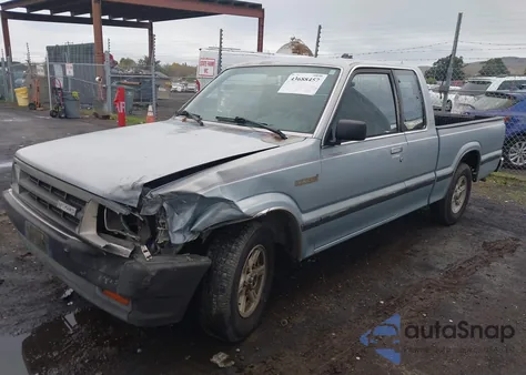 1990 Mazda B2600 Cab Plus from USA, damaged, VIN JM2UF3146L0922761
